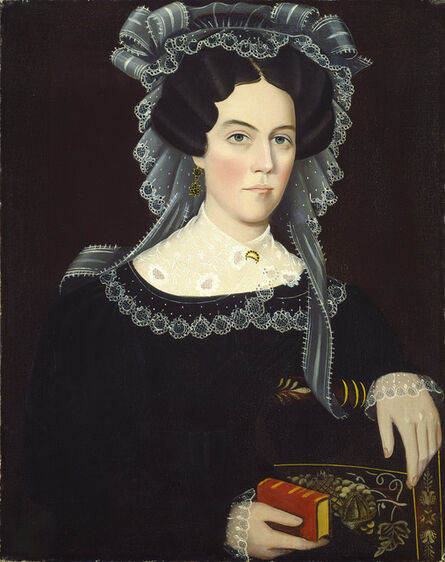 Ammi Phillips, ‘Catherine A. May’, ca. 1830