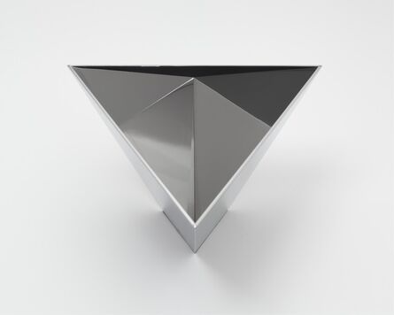 Meg Webster, ‘Model for Polished Tetrahedron for Sometimes Containing Water, Sometimes Containing Rain’, 2013