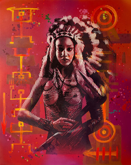 Goldie, ‘Apache Girl (Mono)’, 2017