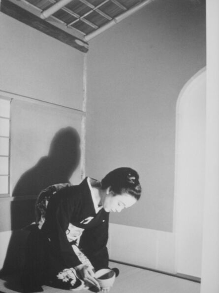 Hiroshi Hamaya, ‘Woman Performing Tea Ceremony’, printed 1970s