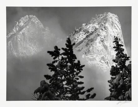 Ansel Adams, ‘Eagle Peak and Middle Brother, Winter, Yosemite National Park, California’, 1968