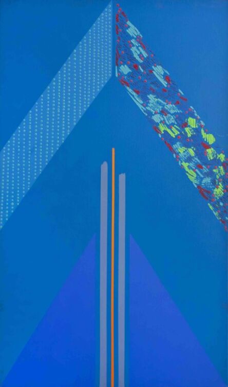 Kevin Atkinson, ‘Blue Triangle’, 1966