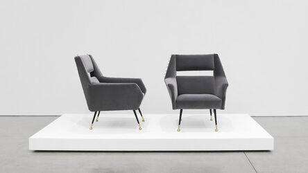 Gigi Radice, ‘Velvet Lounge Chairs for Minotti’, 1950-1959