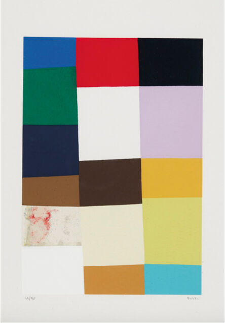 Alberto Burri, ‘Untitled (Calvesi 45-50): One plate’, 1973-1976