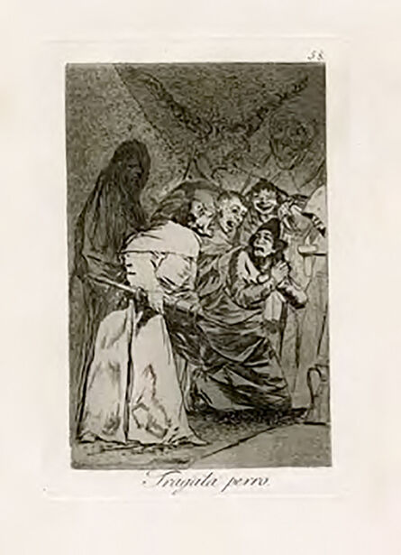 Francisco de Goya, ‘Tragala perro’, 1799