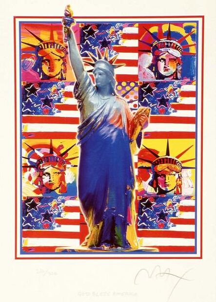 Peter Max, ‘Good Bless America’, 2002