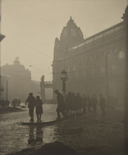Josef Sudek, ‘Morning in the Na Poříčí Street’, 1919