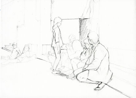 Philippe Parreno, ‘Tino Sehgal’s Annlee, drawn at Palais de Tokyo’, 2013
