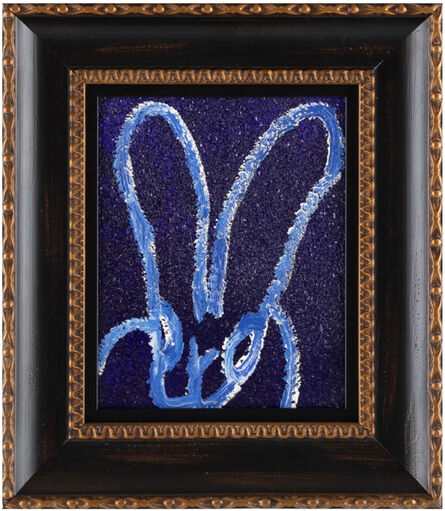 Hunt Slonem, ‘Untitled (blue bunny)’, 2019