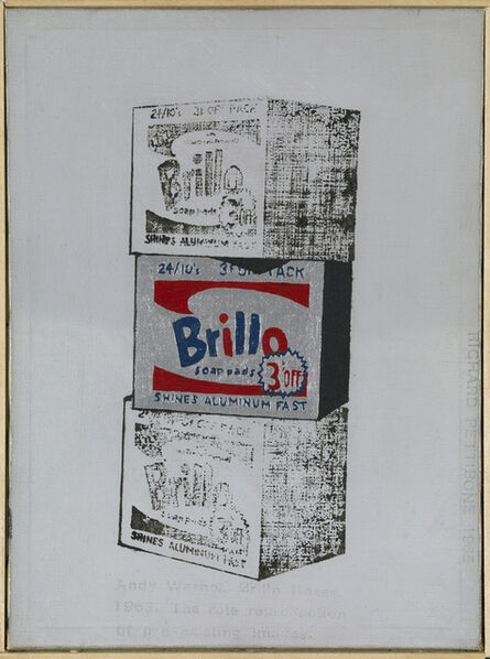Richard Pettibone, ‘Andy Warhol, Brillo Boxes, 1963’, 1965