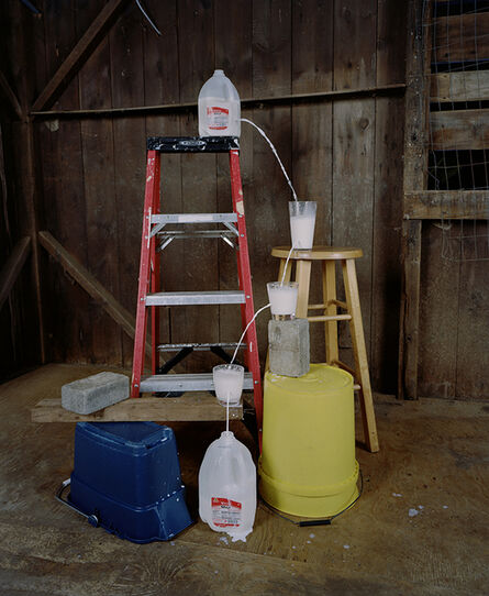 Adam Ekberg, ‘Transferring a gallon of milk from one container to another’, 2014