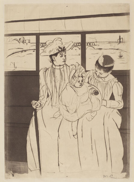 Mary Cassatt, ‘In the Omnibus’, ca. 1891