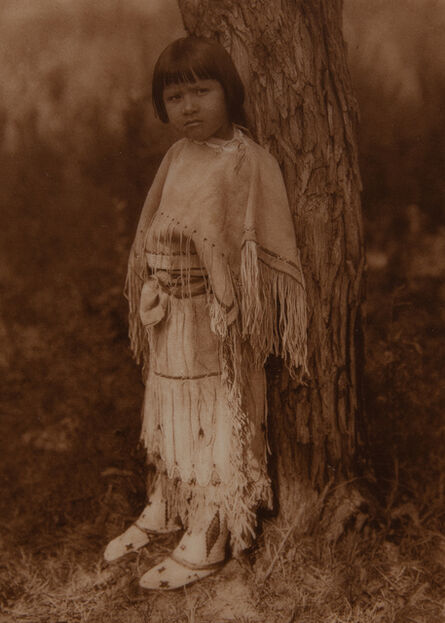 Edward S. Curtis, ‘Cheyenne Child’, 1927