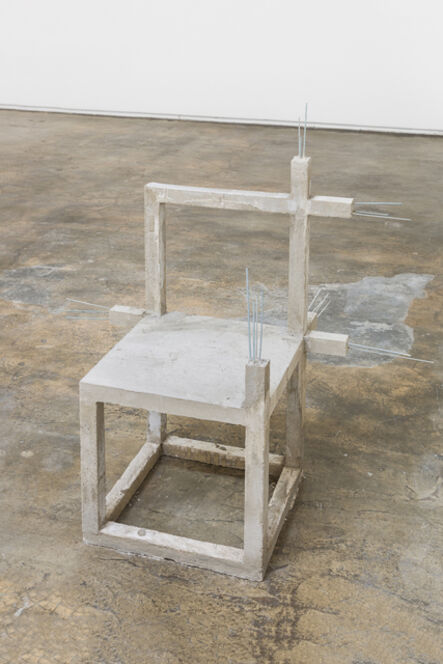 Felipe Arturo, ‘Unfinished concrete chair #14’, 2015