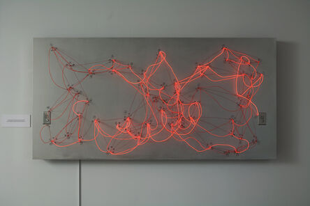 Rafael Lozano-Hemmer, ‘Less Than Three - EL Wire Small Version’, 2008