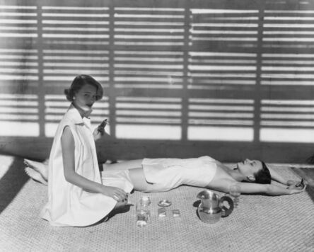Horst P. Horst, ‘Bombay Bathing Fashion by Carolyn Schnurer, Vogue ’, 1950