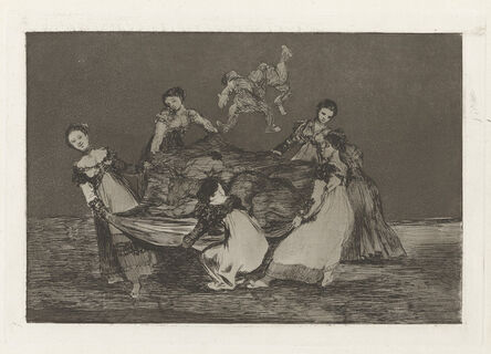 Francisco de Goya, ‘Y son fieras [And they are like wild beasts], plate 5’, 1811-1812