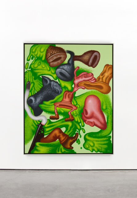 Peter Saul, ‘Abstract Expressionist Cowboy’, 2015