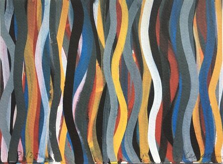 Sol LeWitt, ‘Brushstrokes: Horizontal and Vertical, Plate #21’, 1996