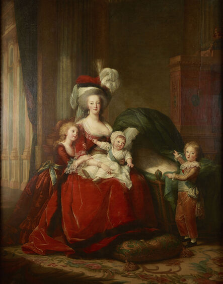 Élisabeth Louise Vigée-Le Brun, ‘Marie Antoinette and her Children’, 1787