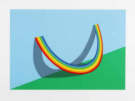 Patrick Hughes, ‘Rest of the Rainbow’, 1981