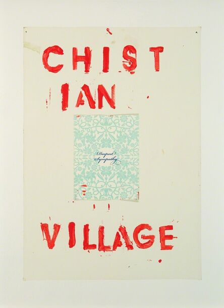 Lyle Ashton Harris, ‘Christian Village’, 2014