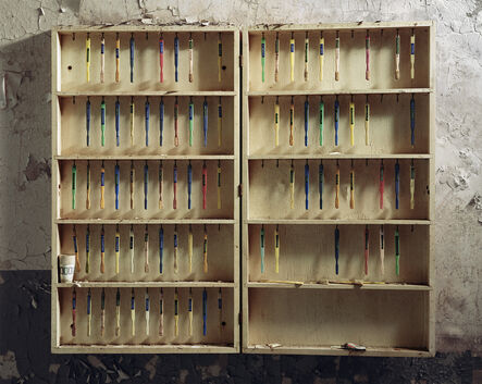 Christopher Payne, ‘Patient Toothbrushes, Hudson River State  Hospital, Poughkeepsie, NY’, 2005