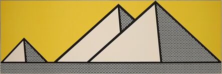 Roy Lichtenstein, ‘Pyramids’, 1969