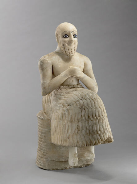 ‘Statue de l'intendant Ebih-Il (Statue of Ebih-Il)’, c. 2400 B.C.