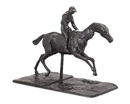 Edgar Degas, ‘Horse with Jockey; Horse Galloping on the Right Foot, the Back Left Foot Only Touching the Ground’, 1998