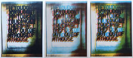 Christopher Wool, ‘My House, I, II, III’, 2000