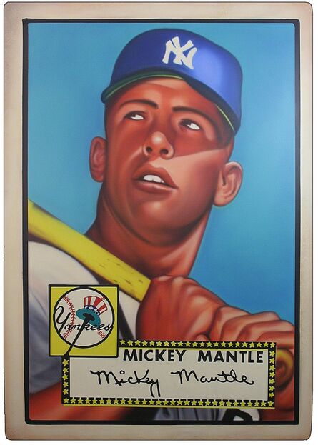 George Mead, ‘1952 Topps -  Mickey Mantle (Rookie Card)’, 2017