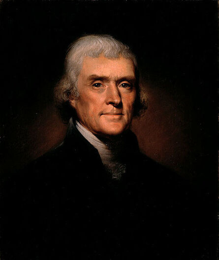 Rembrandt Peale, ‘Thomas Jefferson’, 1800