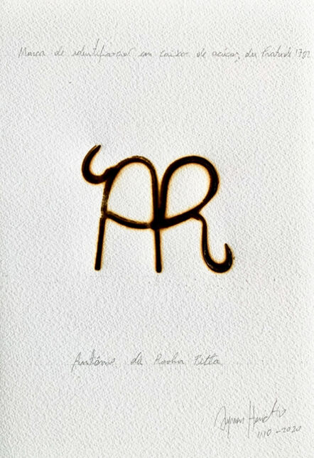 Ayrson Heráclito, ‘Antônio da Rocha Pitta. Branding iron from a 18th century sugar cane plantation.’, 2020