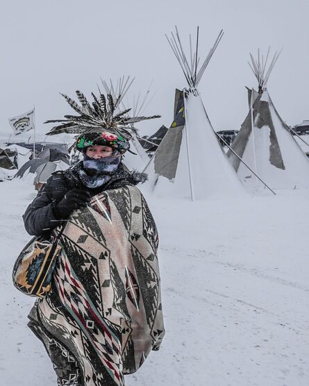 Ryan Vizzions, ‘Standing Rock, 2016’