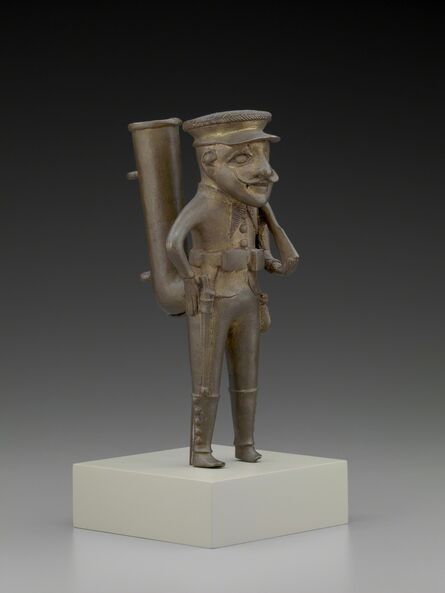 ‘Tobacco Pipe Bowl in Human Form’, early 20th century