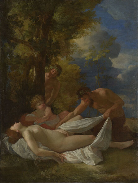 Nicolas Poussin, ‘Nymph with Satyrs ’, about 1627