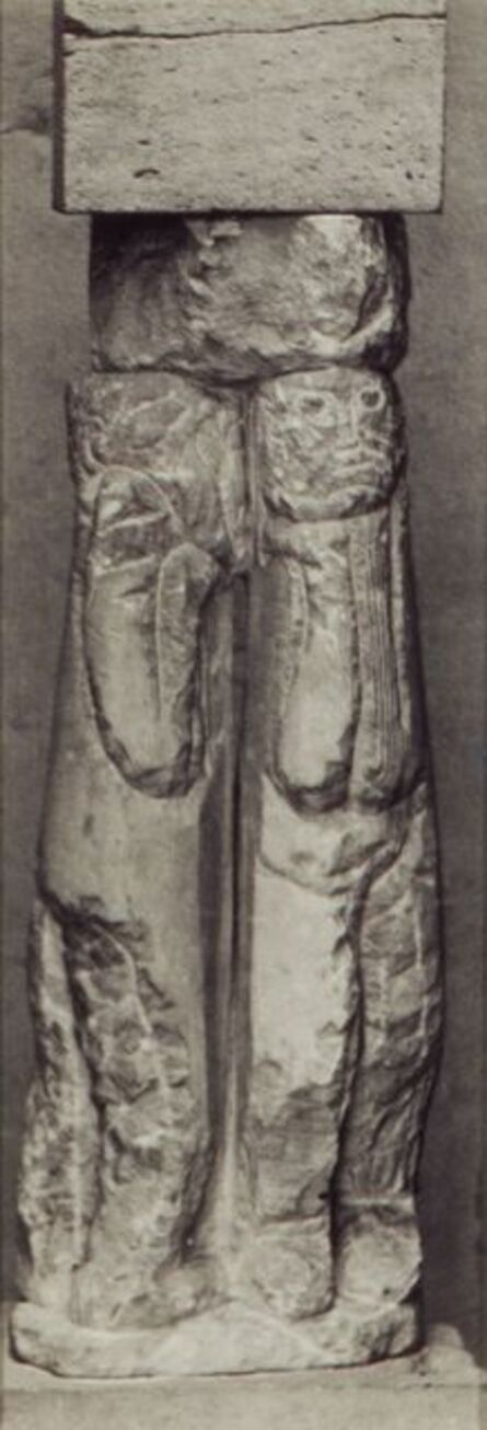 Constantin Brâncuși, ‘Double Caryatid, Limestone, 1908’, 1912