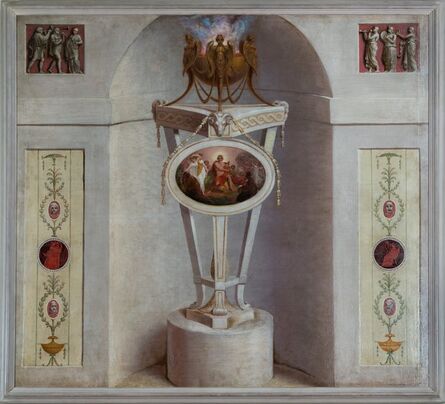 Biagio Rebecca, ‘Trompe l’Oeil Chimney Board designed by James Wyatt (1746–1813)’, ca. 1772