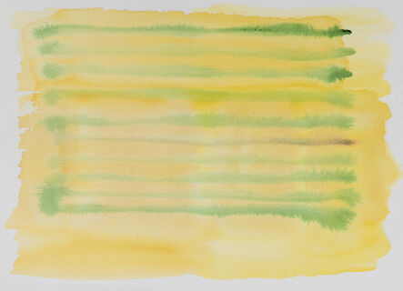 Felrath Hines, ‘Yellow Stripes’, ca. 1980