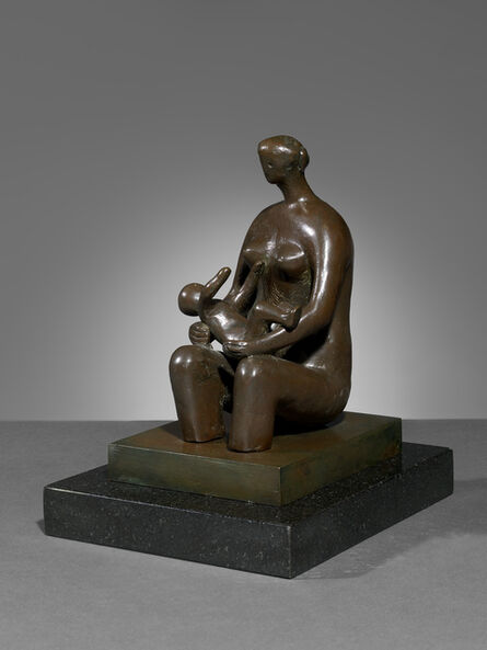 Henry Moore, ‘Mother and Child Round Form’, 1980