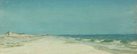 Sanford Robinson Gifford, ‘On the Long Island Coast’, ca. 1860s