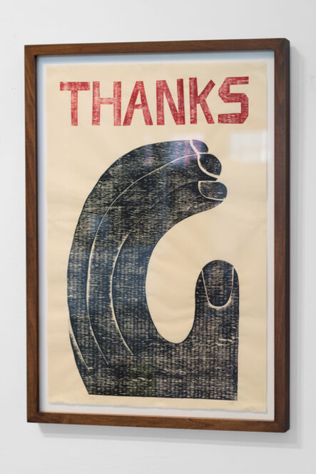 Nathaniel Russell, ‘Thanks’, 2018