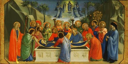 Fra Angelico, ‘Burial of the Virgin’, about 1425