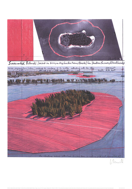 Christo, ‘Surrounded Islands, Biscane Bay, Greater Miami’, 1995