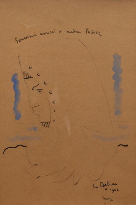 Jean Cocteau, ‘Le chevalier ’, 1962