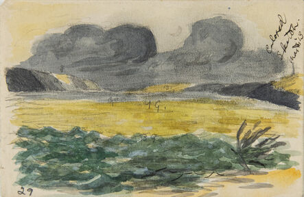 Oscar Bluemner, ‘Waves’, 1913