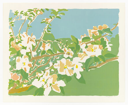 Fairfield Porter, ‘Apple Blossoms I’, 1974