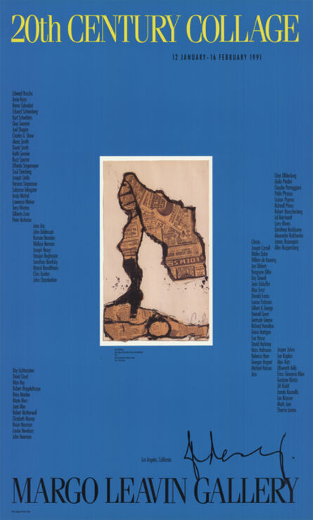 Claes Oldenburg, ‘20th Century Collage’, 1991