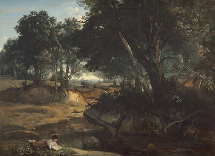 Jean-Baptiste-Camille Corot, ‘Forest of Fontainebleau’, 1834